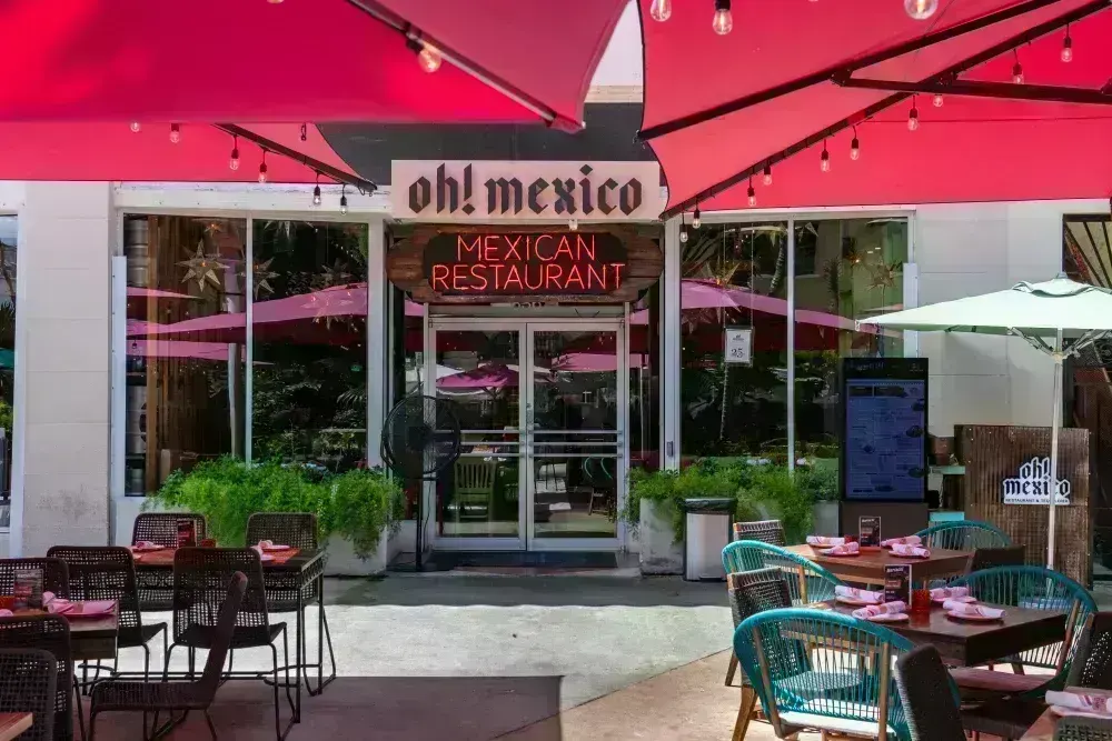 Oh! Mexico restaurant interior